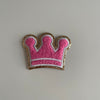 Varsity Glitter Patch - Pink