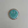 Varsity Glitter Patch - Turquoise