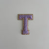 Varsity Glitter Patch - Lilac