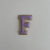 Varsity Glitter Patch - Lilac