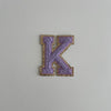 Varsity Glitter Patch - Lilac