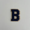 Varsity Glitter Patch - Navy