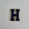 Varsity Glitter Patch - Navy