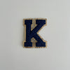 Varsity Glitter Patch - Navy