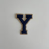 Varsity Glitter Patch - Navy