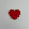 Varsity Glitter Patch - Red