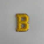 Varsity Glitter Patch - Golden