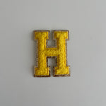 Varsity Glitter Patch - Golden