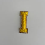 Varsity Glitter Patch - Golden