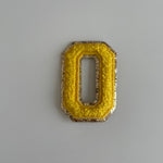 Varsity Glitter Patch - Golden