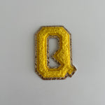 Varsity Glitter Patch - Golden