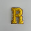 Varsity Glitter Patch - Golden