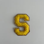 Varsity Glitter Patch - Golden