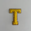 Varsity Glitter Patch - Golden