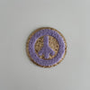 Varsity Glitter Patch - Lilac