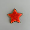 Varsity Glitter Patch - Orange