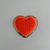 Varsity Glitter Patch - Orange