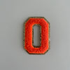 Varsity Glitter Patch - Orange