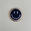 Varsity Glitter Patch - Navy