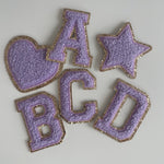 Varsity Glitter Patch - Lilac